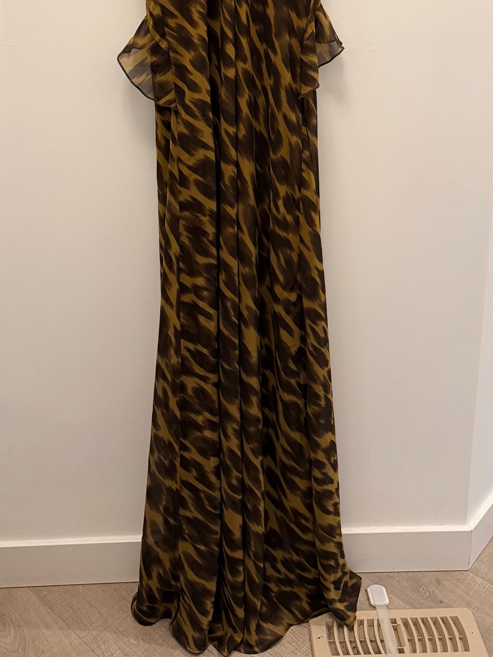 Betsey Johnson Leopard-Print Ruffle Dress - Picture 4 of 5